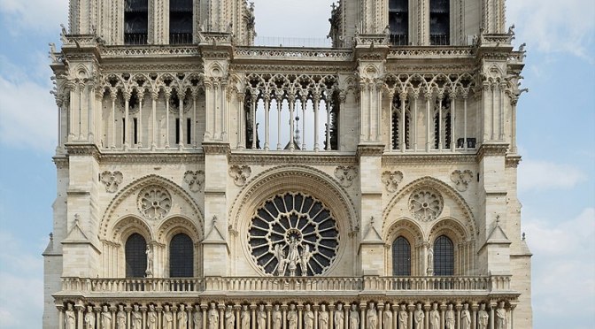 Le fiamme di Notre Dame